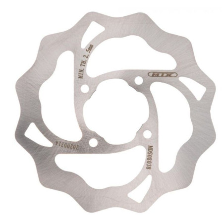 MTX brake disc rear KTM SX 65 '04-'21, HUSQVARNA TC 65 '19-'21, GAS GAS MC '21, WAVE (160X45X3mm) (4X6,5mm)