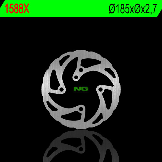 NG brake disc front BETA EVO 125 / 200 / 250 09-18, REV3 125 / 200 / 250 / 270 03-08, REV 4 250 / 300 07-16 (185X2.7mm) (