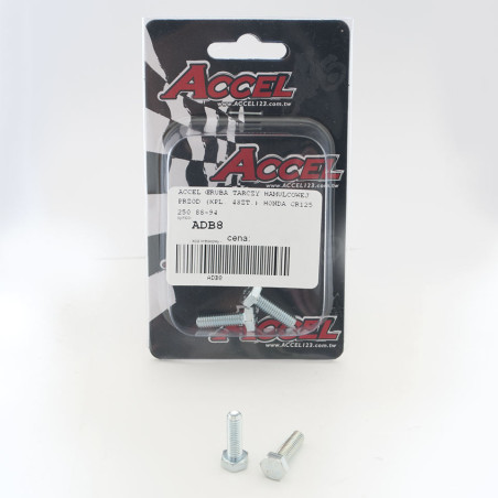 ACCEL stabdžių disko varžtai priekis (komplektas 4vnt.-M6) HONDA CR 125 / 250 '88-'94