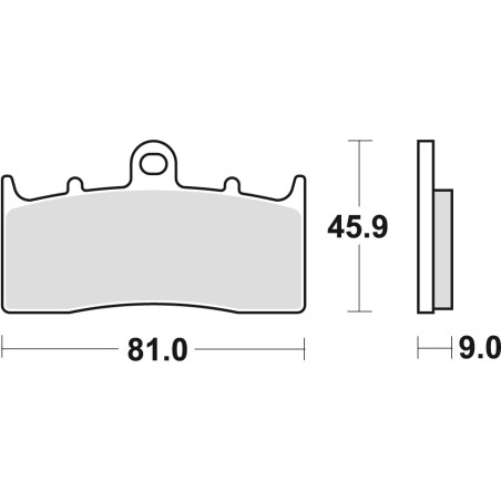 TRW LUCAS brake pads KH294 SINTER STREET BMW R 1100 S 01-05, R 1150 GS / ADV / R / RS 00-06, K 1200 LT 00-09, R 1200 C /