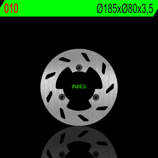 NG Pole Disc Ends RJ 50 99-03, RR 50 RJ 50 97-04 (185X80X3.5mm) (3X8.5mm)