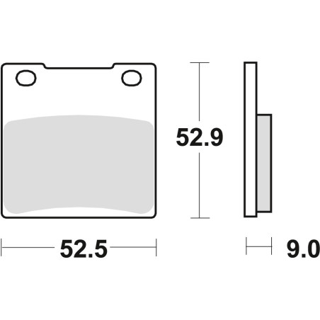 TRW LUCAS brake pads KH63 SINTER STREET KAWASAKI ZX7R 96-02, ZXR 750 89-95, ZRX 1100 / 1200 96-04, ZX12R / ZZR 1200 00-0