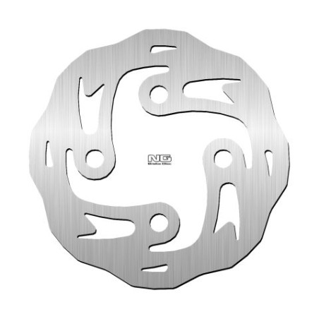 NG stabdžių diskas priekis GAS GAS CONTACT / E-CONTACT '15-19, TXT 250 / 300 '04-21 (183,8X-X3mm) (4X15,5mm) WAVE