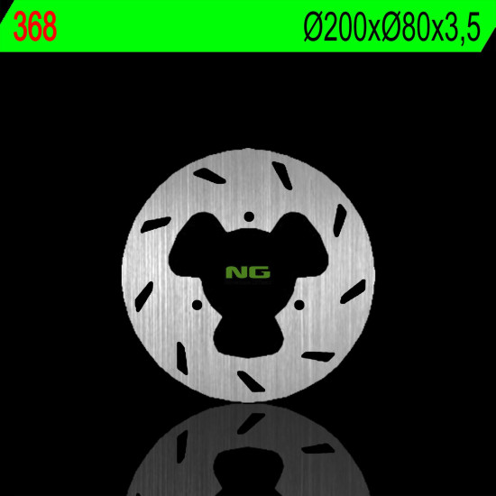 NG brake disc rear RIEJU RR 5005-08, RS 1 50 99 (22X80X3,5mm) (3X8,5mm)