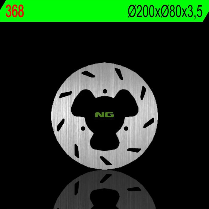 NG brake disc rear RIEJU RR 5005-08, RS 1 50 99 (22X80X3,5mm) (3X8,5mm)