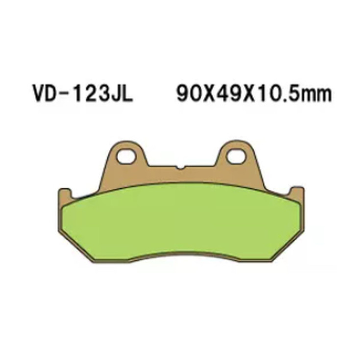 VESRAH brake pads KH69 / 2 Metalic sinter (gold color) (MADE IN JAPAN)