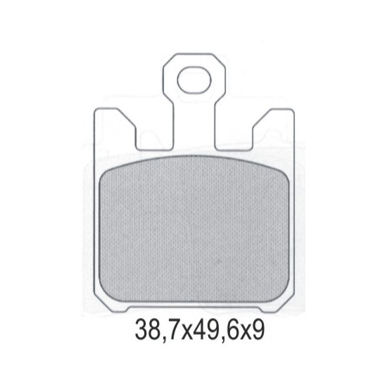 GALFER brake pads KH369/4 SEMI-METALLIC