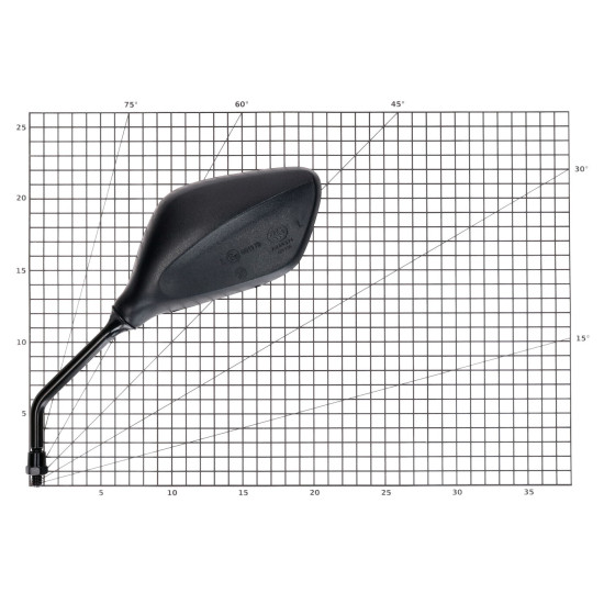 Universal mirrors with E marking (2pcs) M8