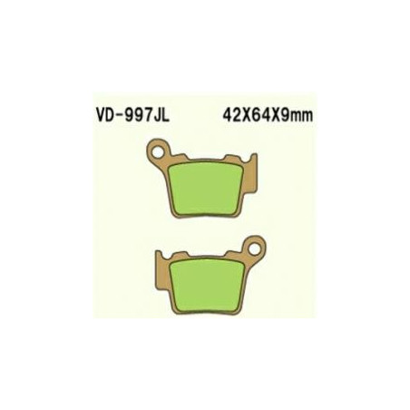 VESRAH brake pads KH368 Metalic sinter (gold color) (MADE IN JAPAN)