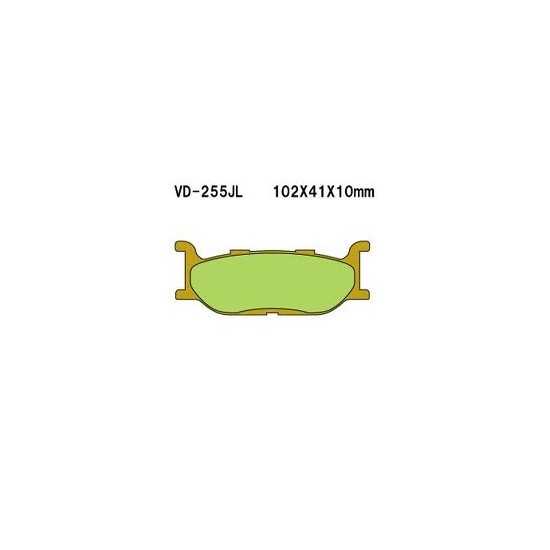 VESRAH brake pads KH179 Metalic sinter (gold color) (MADE IN JAPAN)