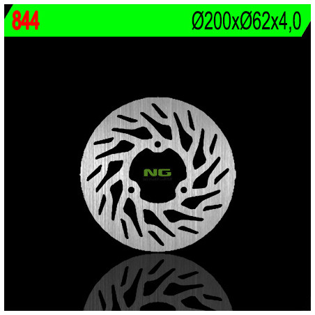 NG brake disc rear RIEJU 50 / 125 (200X62X4) (3X8,5mm)