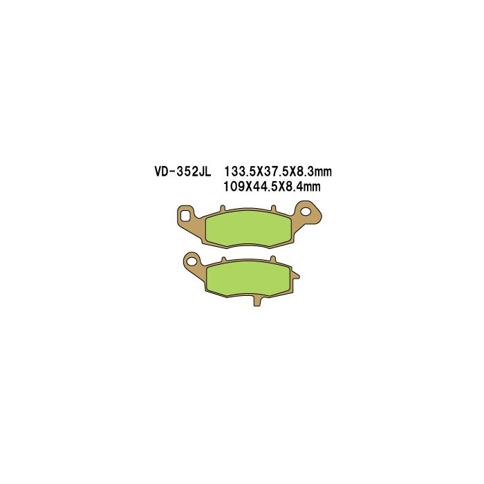 VESRAH brake pads KH229 Metalic sinter (gold color) (MADE IN JAPAN)