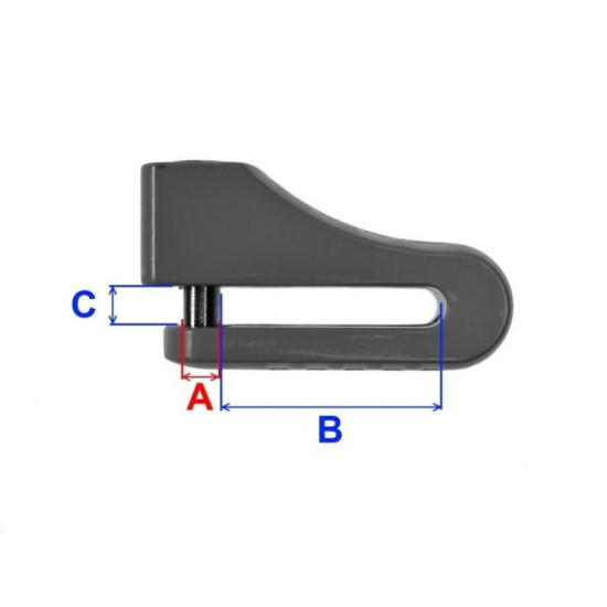 Brake disc lock 5.5X42X6