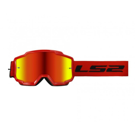 LS2 CHARGER red mirrored glasses