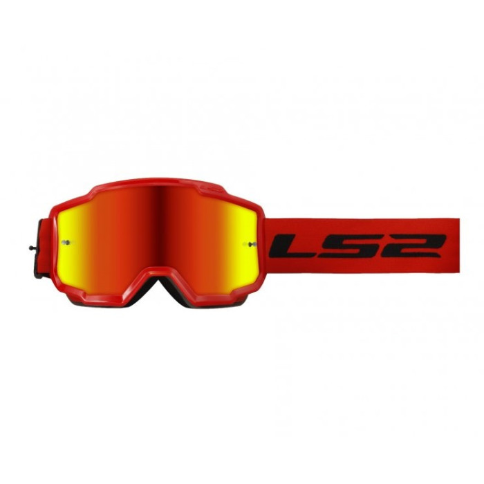 LS2 CHARGER red mirrored glasses