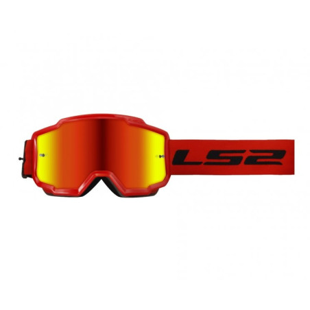LS2 CHARGER red mirrored glasses