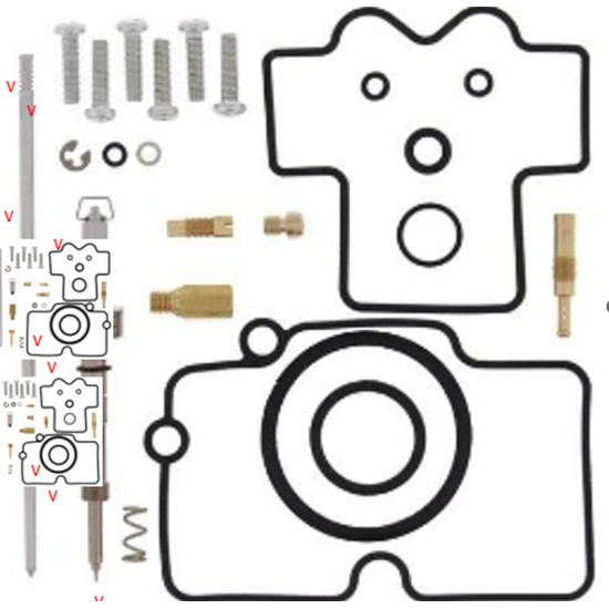 BEARING WORX carburetor repair kit YAMAHA YZF 450 '03-'04