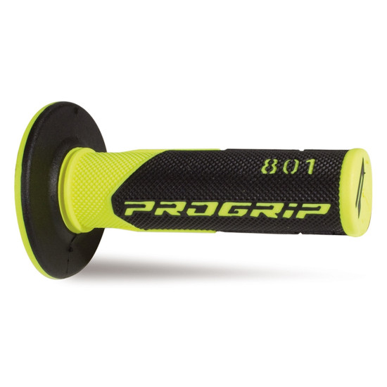 PROGRIP grips green FLUO/black PG801 (22+25mm, length 115mm)