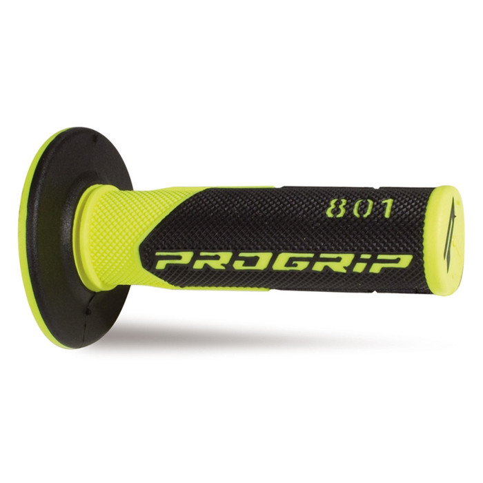 PROGRIP grips green FLUO/black PG801 (22+25mm, length 115mm)