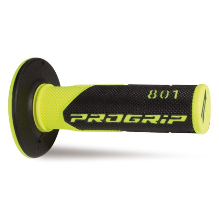 PROGRIP grips green FLUO/black PG801 (22+25mm, length 115mm)