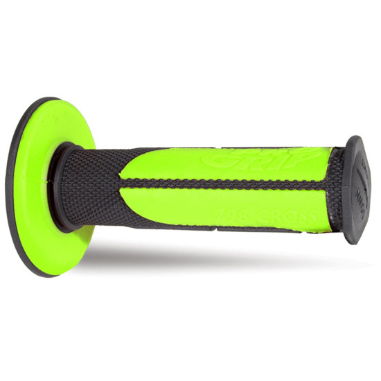 PROGRIP grips black/green PG798 (22+25mm, length 115mm)