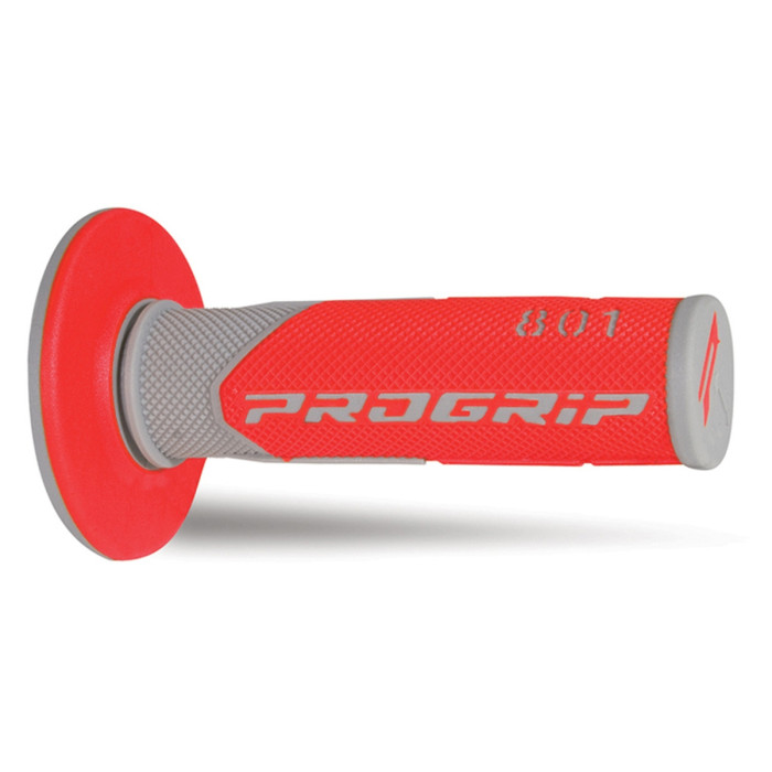 PROGRIP grips black/red PG801 (22+25mm, length 115mm)