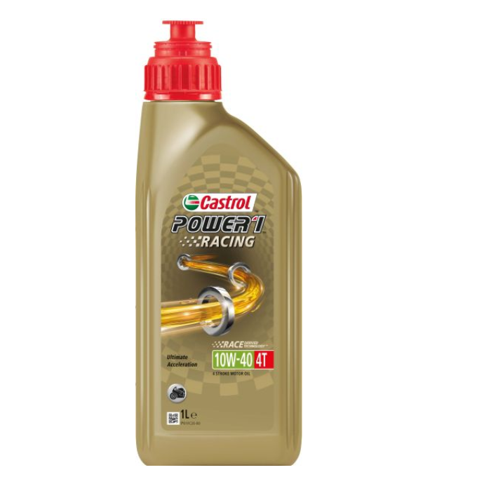 Castrol POWER1 Racing 4T 10w40 fully synthetic oil 1L