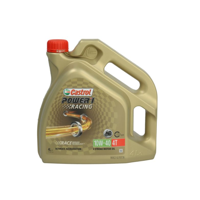 CASTROL POWER 1 RACING 4T 10W40 4L 100% synthetic