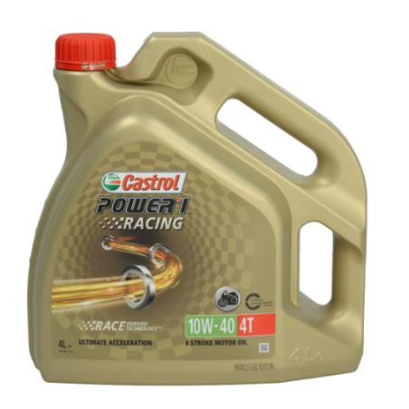 CASTROL POWER 1 RACING 4T 10W40 4L 100% sintetinė