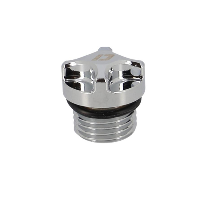 Doppler Chrome oil filler cap Derbi