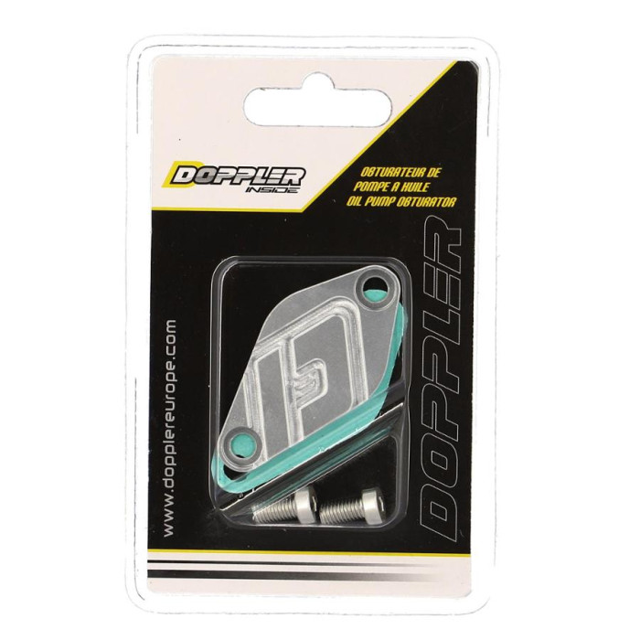 Doppler V2 oil pump cover for Minarelli AM6 / Derbi engines