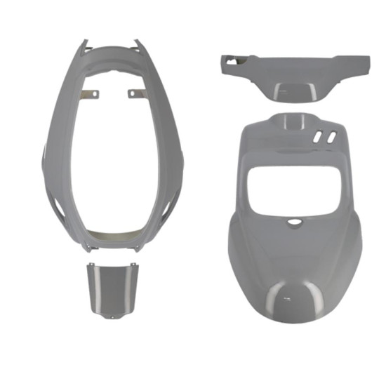 Yamaha BW's / MBK Booster plastic kit (from 2004, NARDO GREY)