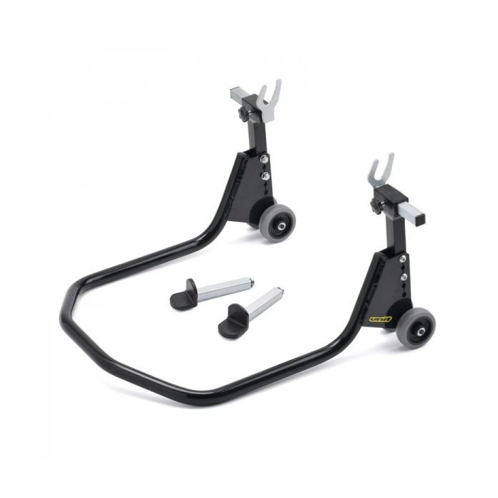 Motorcycle rear axle lift/stand