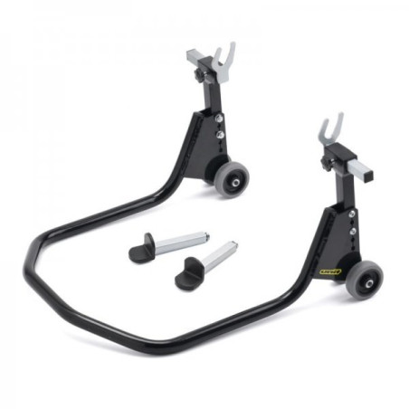 Motorcycle rear axle lift/stand