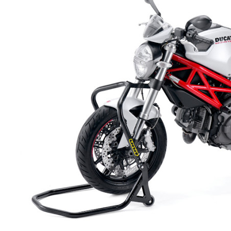 Motorcycle front axle lift/stand