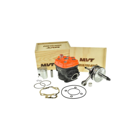 MVT Iron Pro Max 90cc Minarelli AM6 cylinder and crankshaft kit
