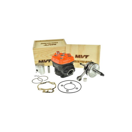 MVT Iron Pro Max 90cc Minarelli AM6 cylinder and crankshaft kit