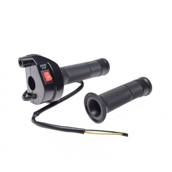 Gas handle with buttons