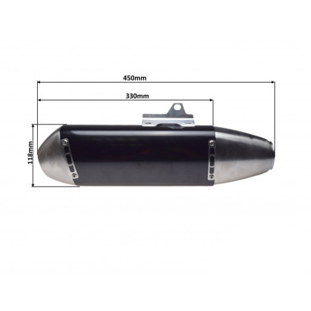 Muffler tank