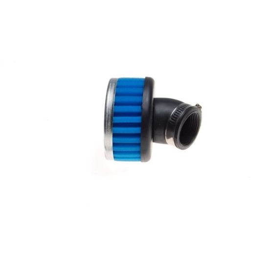 Sports air filter, curved