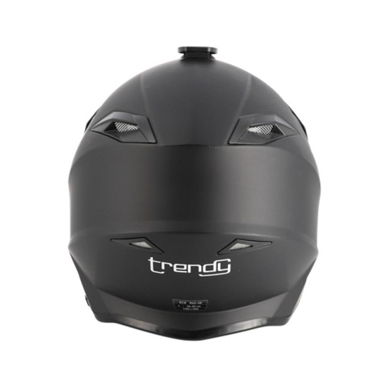 TRENDY black matte helmet
