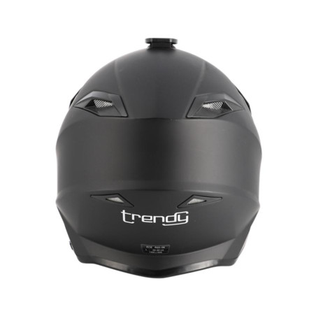 TRENDY black matte helmet