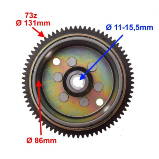 Minarelli AM6 magneto