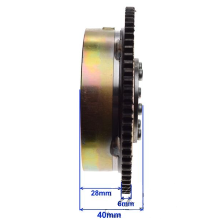 copy of Minarelli AM6 / Derbi magneto nuėmėjas 19x1