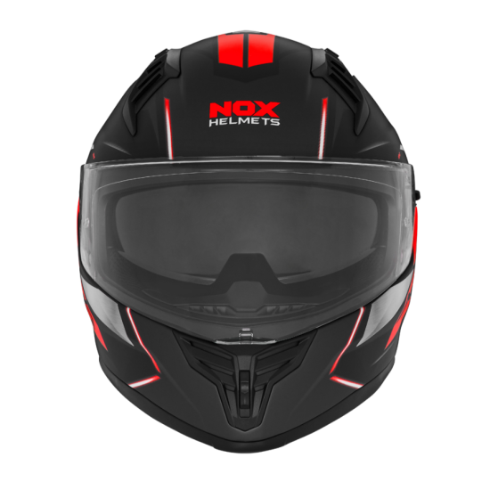 NOX helmet with sunglasses, size M