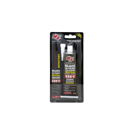 MA Professional black silicone sealant 85g