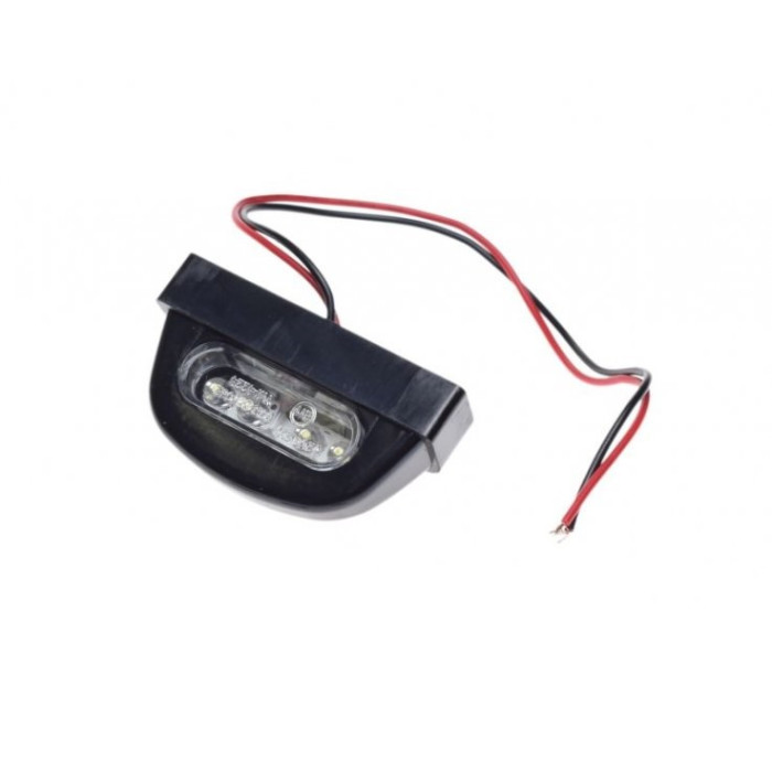Number plate lighting with E11 marking