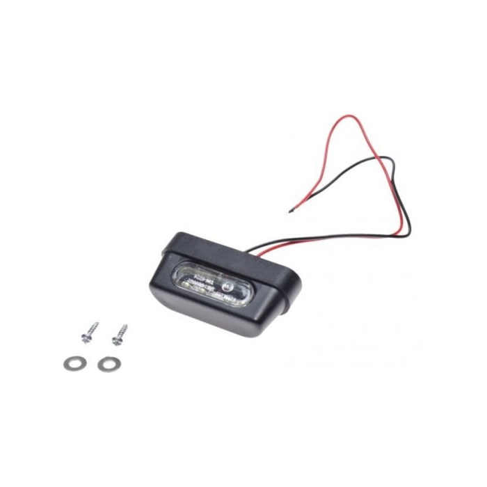 Number plate lighting with E11 marking