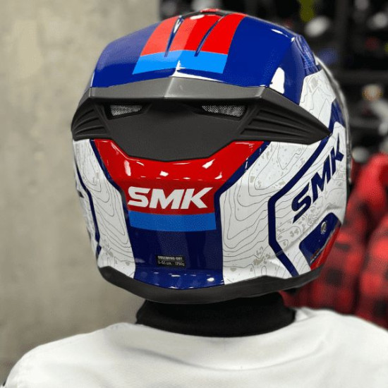 SMK flip-up helmet, size M