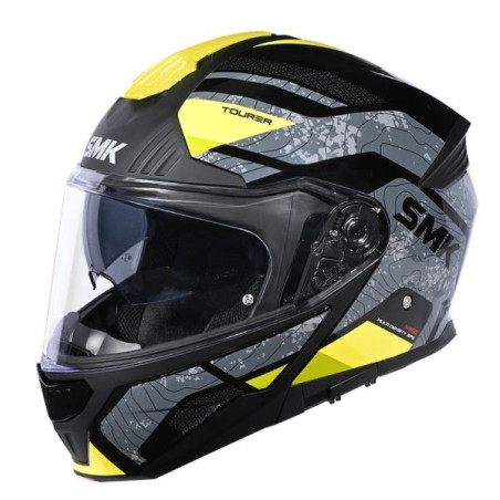 SMK flip-up helmet, size M
